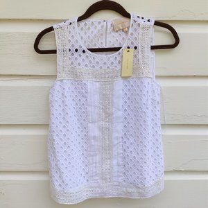 Skies Are Blue | White Crochet Top